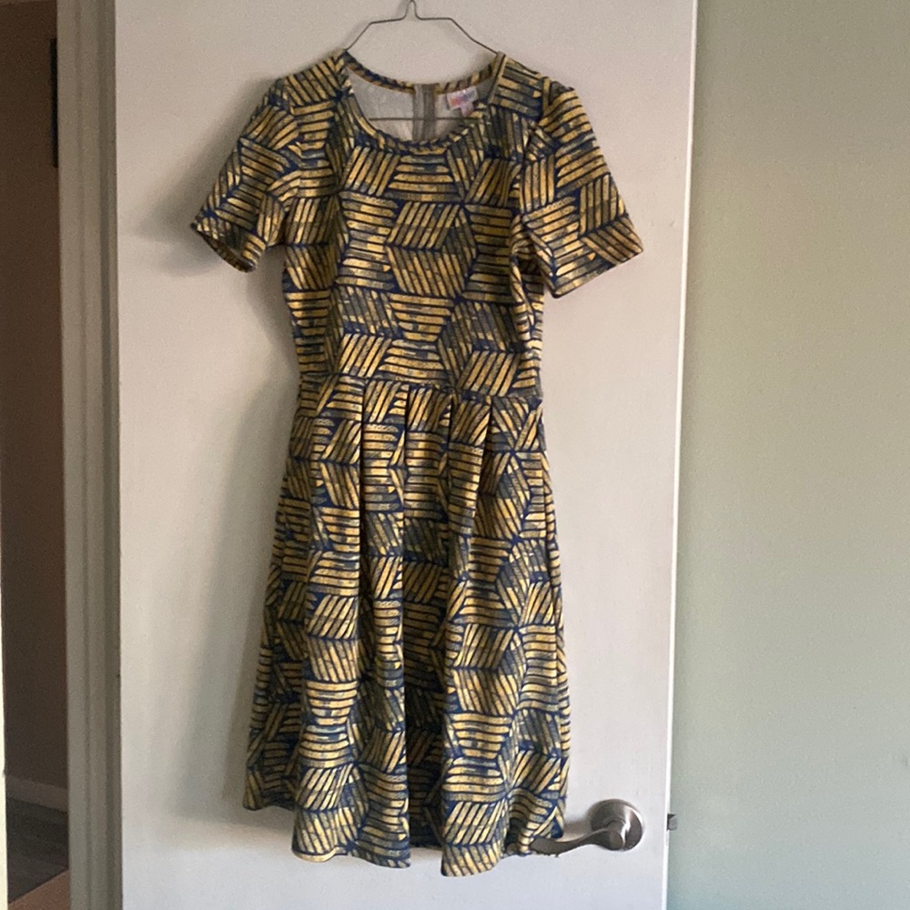 LuLaRoe geometric dress